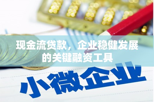 八德现金流贷款，企业稳健发展的关键融资工具