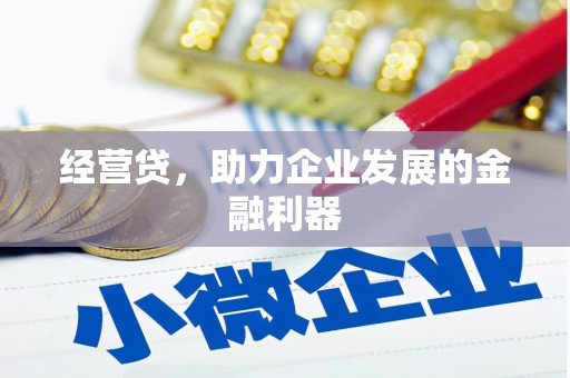 肃南经营贷，助力企业发展的金融利器