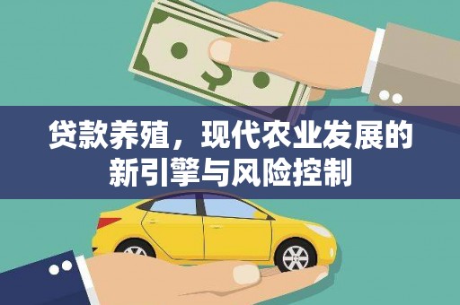 盈江贷款养殖，现代农业发展的新引擎与风险控制