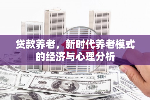 六安贷款养老，新时代养老模式的经济与心理分析