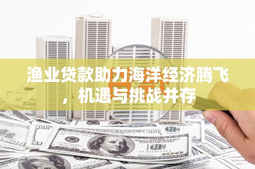 临夏渔业贷款助力海洋经济腾飞，机遇与挑战并存