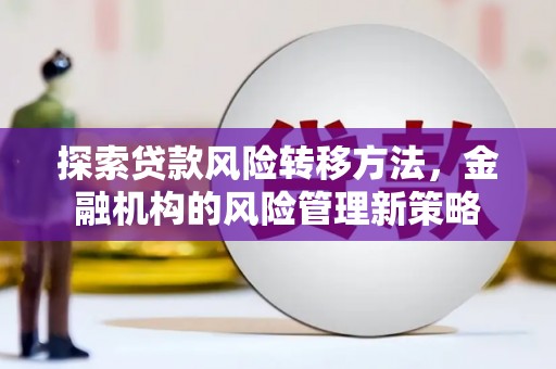 八里探索贷款风险转移方法，金融机构的风险管理新策略