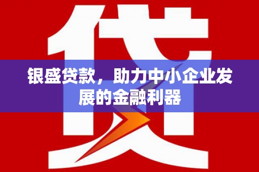 东安银盛贷款，助力中小企业发展的金融利器
