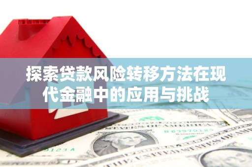 嵊泗探索贷款风险转移方法在现代金融中的应用与挑战