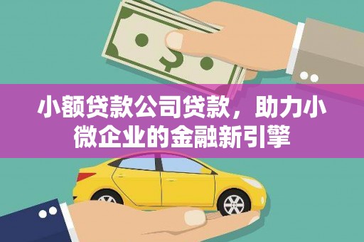 西充小额贷款公司贷款，助力小微企业的金融新引擎