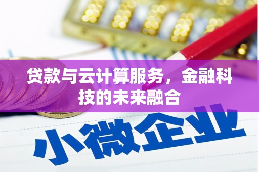 蕉城贷款与云计算服务，金融科技的未来融合