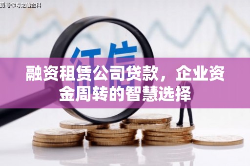 东坡融资租赁公司贷款，企业资金周转的智慧选择