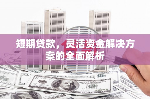 历城短期贷款，灵活资金解决方案的全面解析