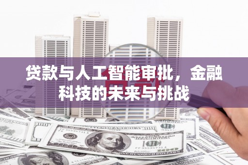 金溪贷款与人工智能审批，金融科技的未来与挑战