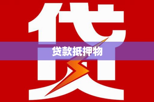 阳西贷款抵押物