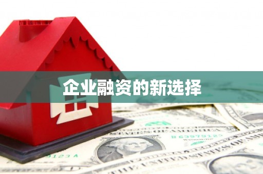 西丰企业融资的新选择